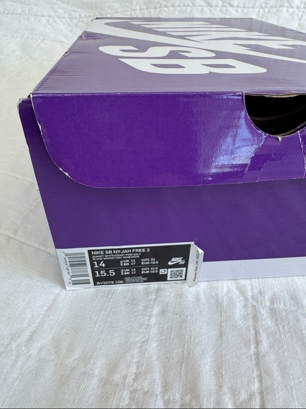 Nike SB NYJAH FREE 2, men’s Size 14, New in Box - Picture 9 of 10